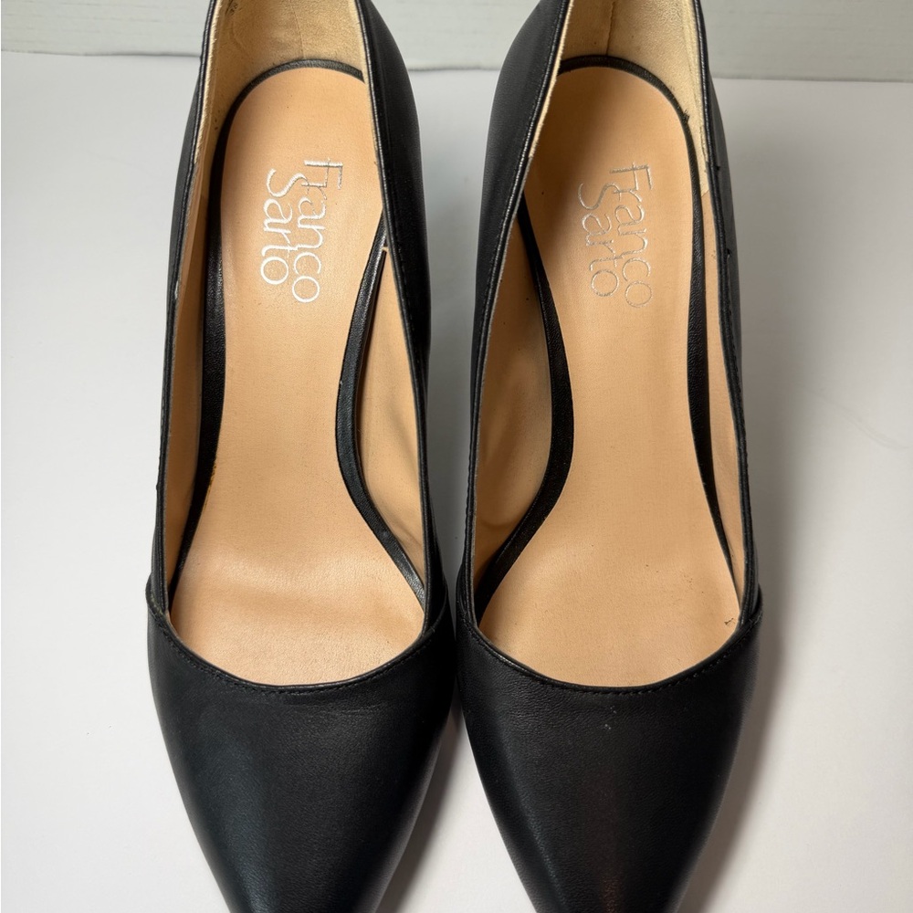 Franco Sarto Black Classic Heels